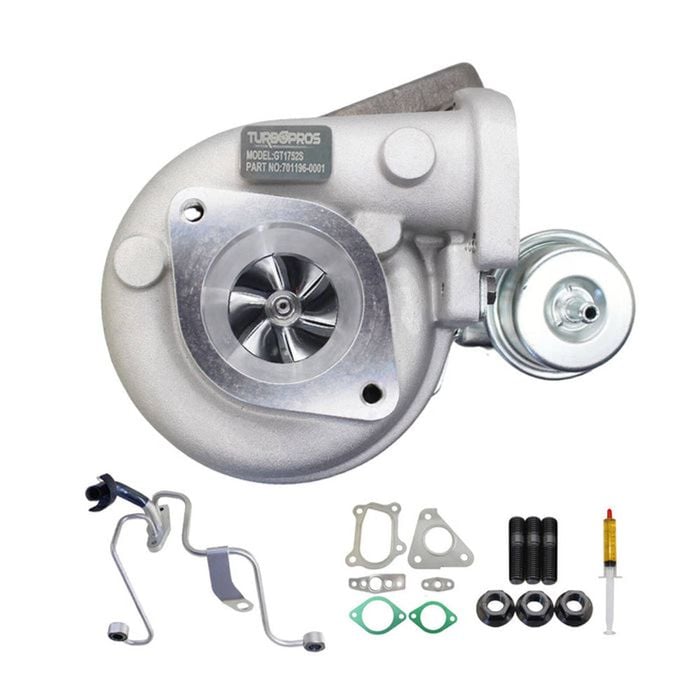 Upgrade Billet Turbo Charger With Genuine Oil Feed & Return Pipe For Nissan Patrol Gu Rd28 2.8l