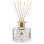 Nicola Spring Glass Reed Diffuser 200ml - Lemongrass - Fruity Summer Fragrance With 6 Reeds Long Lasting Scent