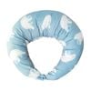 Catzon C Shape Pregnancy Body Pillow 120cm For Side Sleeping & Anxiety Relief–maternity Full Body Support-blue Bear