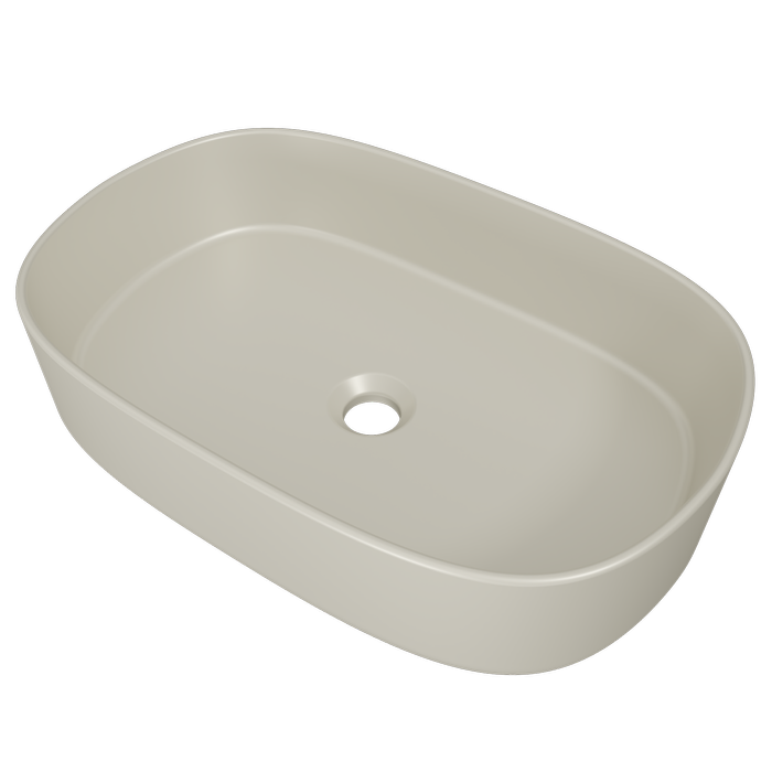 New England Joinery 550mm Ivory Matt Myrtle Basin