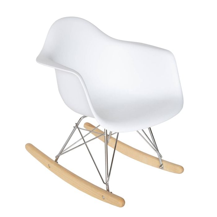 SK Designer Living | Replica Eames RAR Rocking Kids Toddler Children's Chair | White