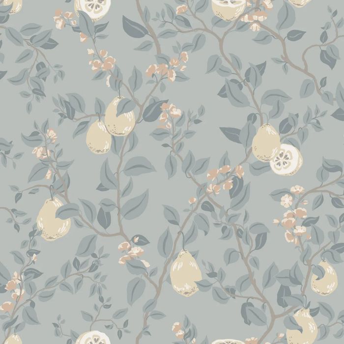 Wallpaper Trader Kvitten Wallpaper Roll 10.05m X 53cm, Light Blue