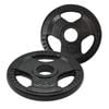 2 Pack of 5kg - Total 10kg Olympic Ez Grip Cast Iron Hammertone Weight Plate Weight Set