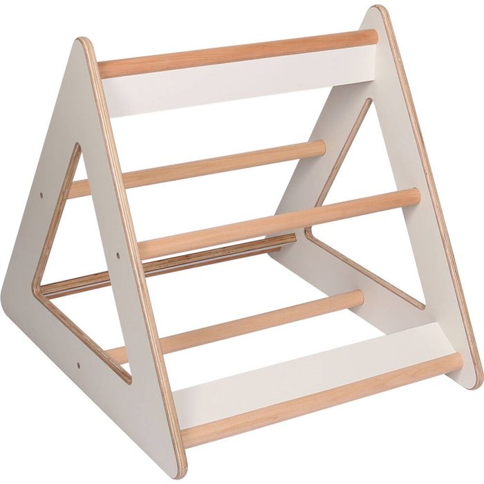 Vivaio Wooden Indoor Climbing Triangular Trestle Toy Building Kids/Children - 3+