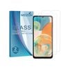 2 Pack MEZON Samsung Galaxy A23 5G Clear Tempered Glass Screen Protectors