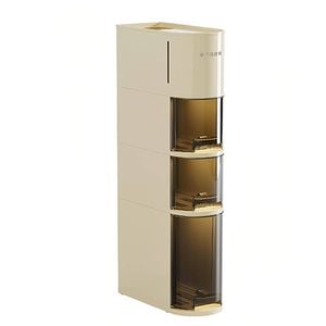 Catzon Multilayer Slim Cabinet Thin Storage Beside Shelf