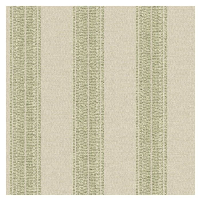 Yuste Stripe sage Wallpaper 53cm x 10.05m