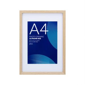 Pixel A3 Mat To A4 Natural Poster Frame