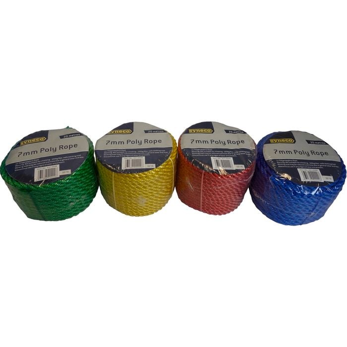 Syneco 7mm x 20m Polypropylene Rope