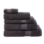 MyHouse Lola Collection - Charcoal - Bath Towel