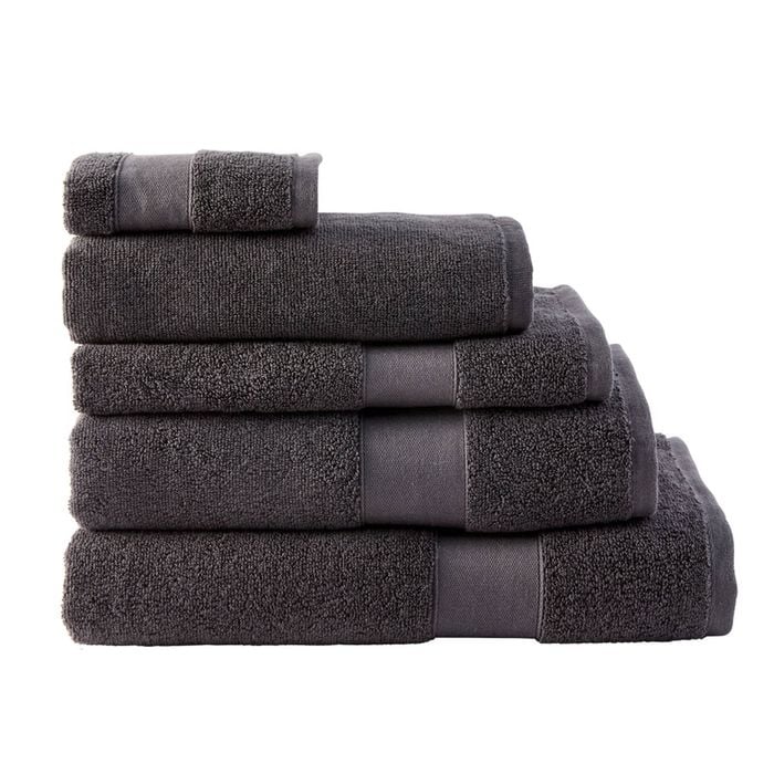 MyHouse Lola Collection - Charcoal - Bath Towel