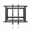 P&P Black Pop Out Video Wall Mount Bracket With Alignment Adjustment For Professional Displays