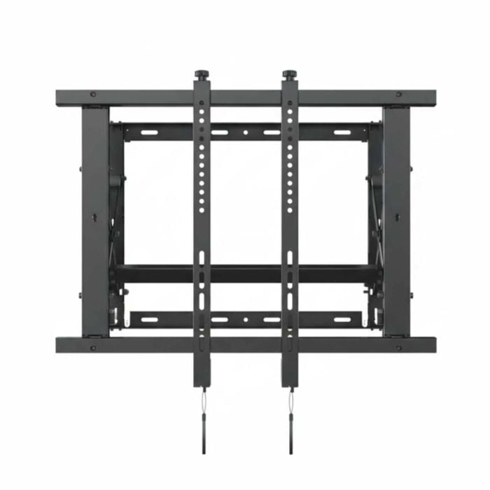 P&P Black Pop Out Video Wall Mount Bracket With Alignment Adjustment For Professional Displays