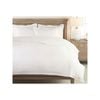 Jason Commercial Queen Bed Crisp Quilt Cover Tailored 210x210cm White