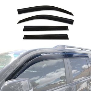 AUSGO Injection Weather Shields for Toyota LandCruiser Prado 150 Series 2009-2024 Weathershields Window Visors Wind Deflector