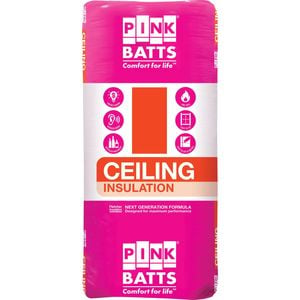 Pink Batts 1160 x 580 x 175mm R3.5 Ceiling Batts - 10 Pack