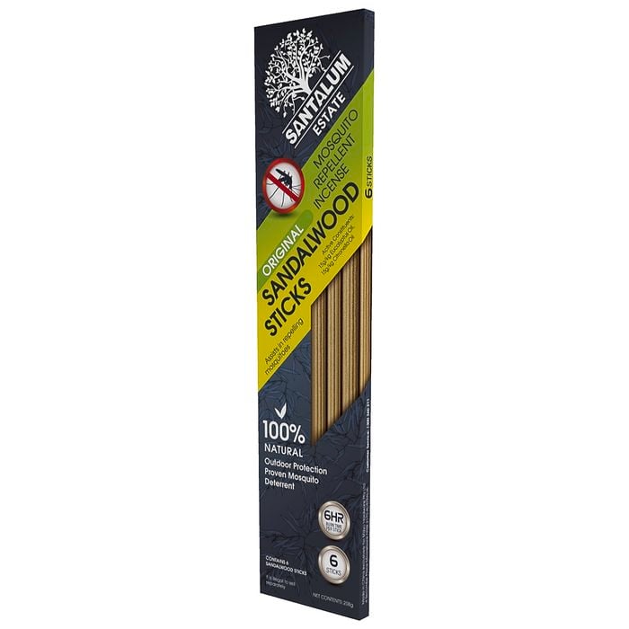 Santalum Large Sandlewood Insence Sticks - 6 Pack