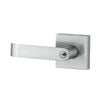 Sylvan Satin Chrome Plate Newton Entrance Lever Set