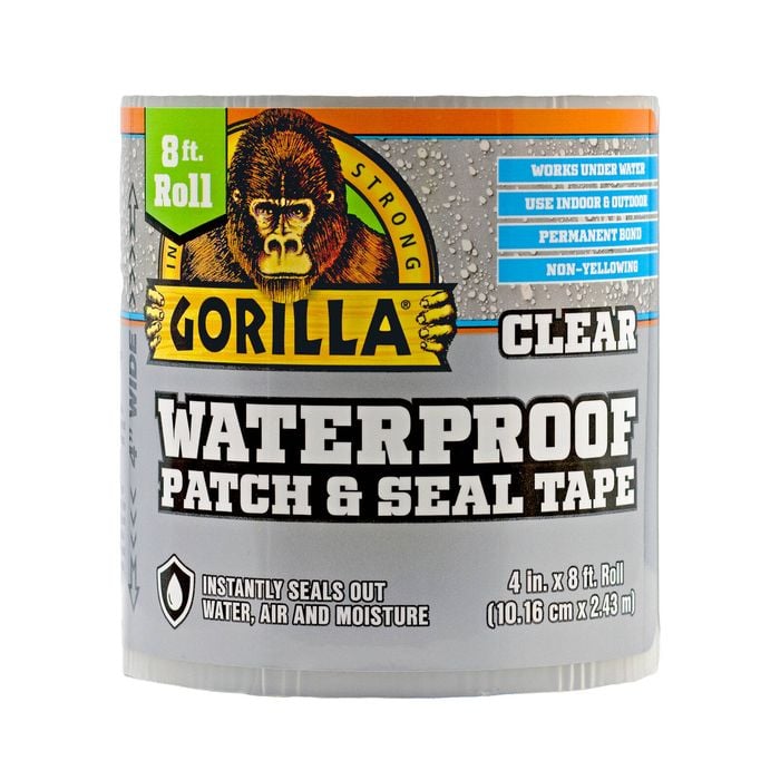 Gorilla 2.4m Clear Waterproof Patch And Seal Tape