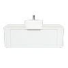 New England Joinery 1200mm Throne Centre Basin SilkSurface Top Wall Hung Vanity