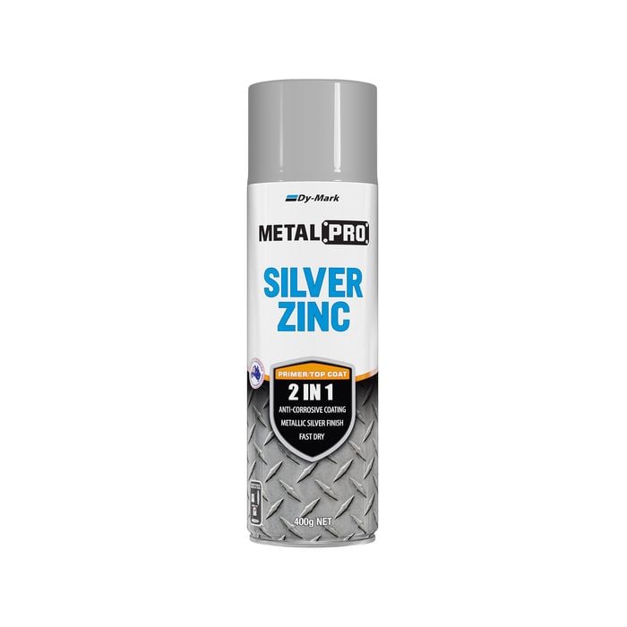 Dy-Mark 400g Silver Zinc MetalPro Primer / Top Coat