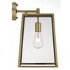 Telbix Antique Brass Cantena 25 Exterior Wall Bracket