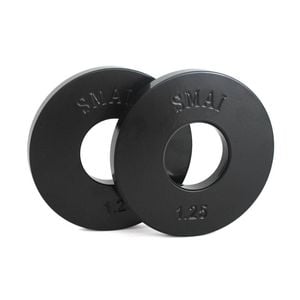 Smai Fractional Plate Pair 1.25kg - Steel - Black