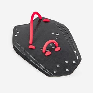 Decathlon | SWIMMING HAND PADDLES 900 L BLACK RED - No Size | light grey, light pink | 8842637