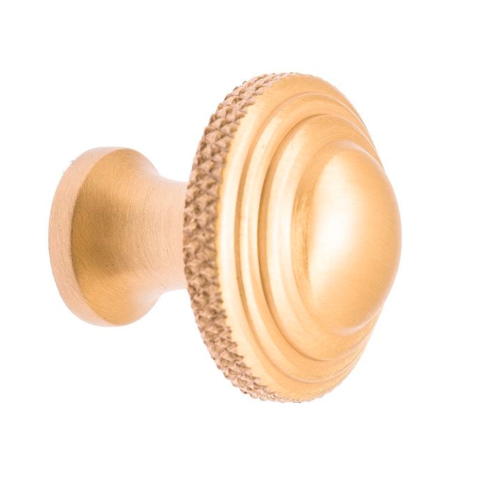 Lane 24mm Brass Knurled Knob