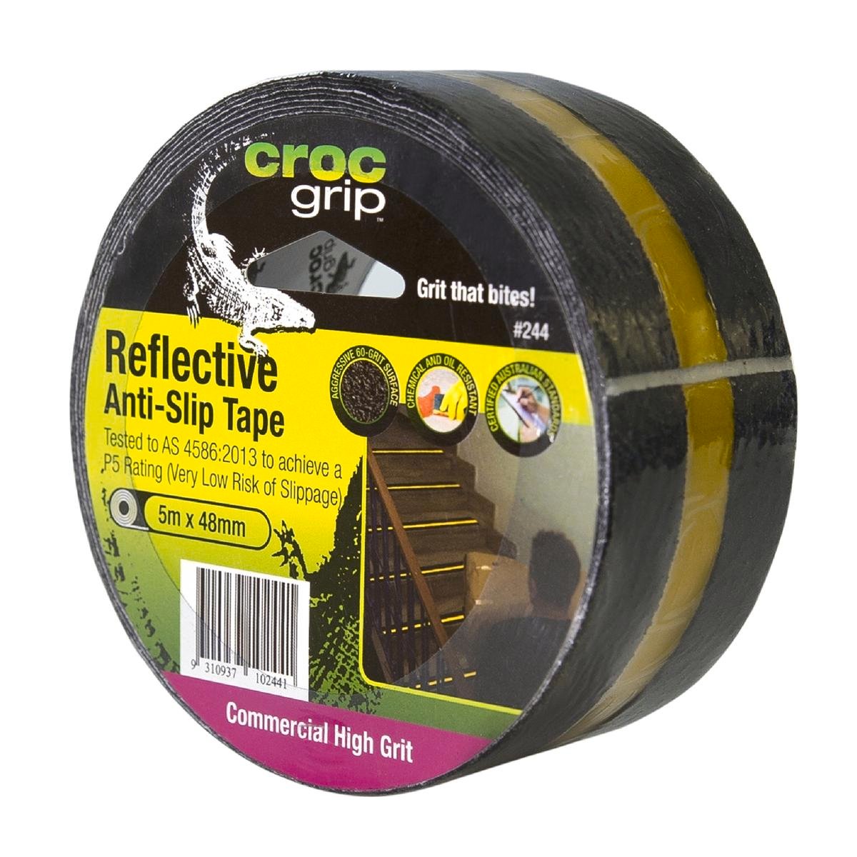 Croc Grip 5m X 48mm Reflective Anti Slip Tape Bunnings Australia