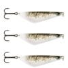 3x Rapala 8.5cm Harmaja Metal Spoon Fishing Lures - Stickleback