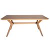 SK Designer Living | Doreen Collection | Rectangular Wood Dining Table | 180cm - Natural