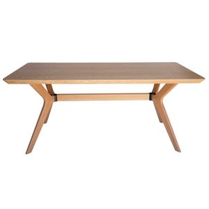 SK Designer Living | Doreen Collection | Rectangular Wood Dining Table | 180cm - Natural