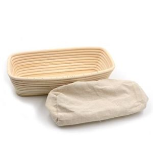 Brunswick Bakers Bread Banneton with Lining - Rectangle 26cm