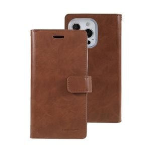 Goospery Mansoor Diary for iPhone 15 Pro Max - Brown