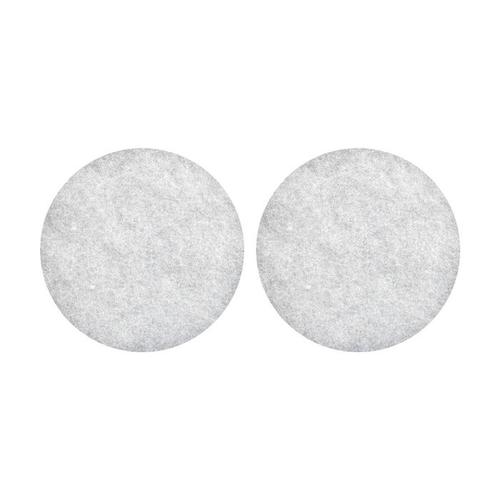 2pk Glomesh Regular Speed Polishing Machine Floor Pad White 350mm