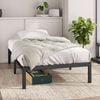 Zinus Elias King Single Metal Bed Frame Base Metal Slats