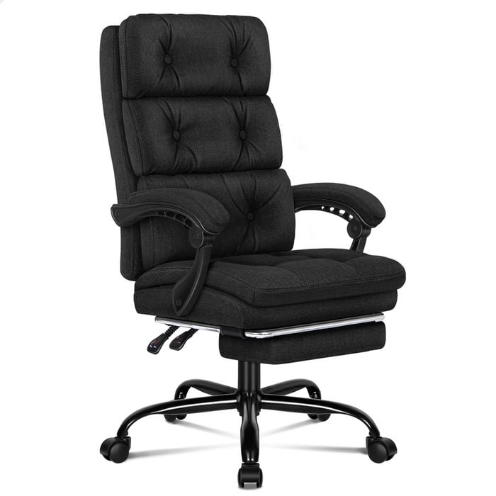 ALFORDSON Office Chair Gaming Chair Fabric Black