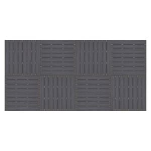 Good Times Decking 130- 20mm (High) 2288 x 4576mm Ekodeck Ironwood 8 Module Kit