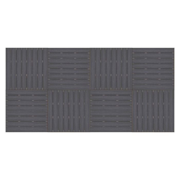 Good Times Decking 130- 20mm (High) 2288 x 4576mm Ekodeck Ironwood 8 Module Kit