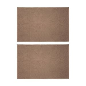 2PK Bambury Angove 950gsm Soft Absorbent Cotton Bath Mat 50x80cm Pink