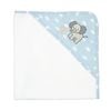 Living Textiles Organic Hooded Towel - Elephant Playtime