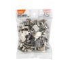 Taskmaster 6mm Nickel Plated Metal Shelf Support - 50 Pack