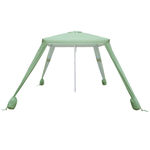 Marquee Mist Jade Stripe Portable Gazebo