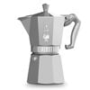 Bialetti Moka Exclusive - 6 Cup  Silver