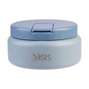 Oasis Insulated Food Flask 230ml - Hazy Blue