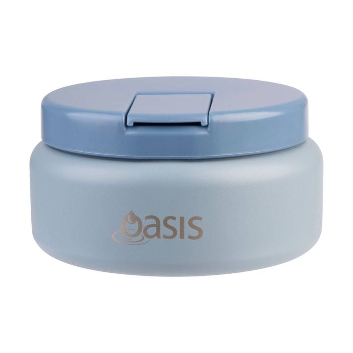 Oasis Insulated Food Flask 230ml - Hazy Blue
