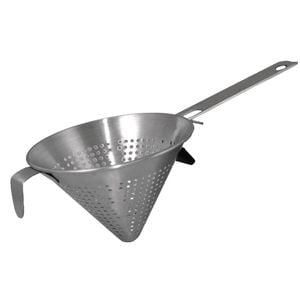 Vogue Conical Strainer Stainless Steel 180mm J593 Kitchen Commercial Utensil