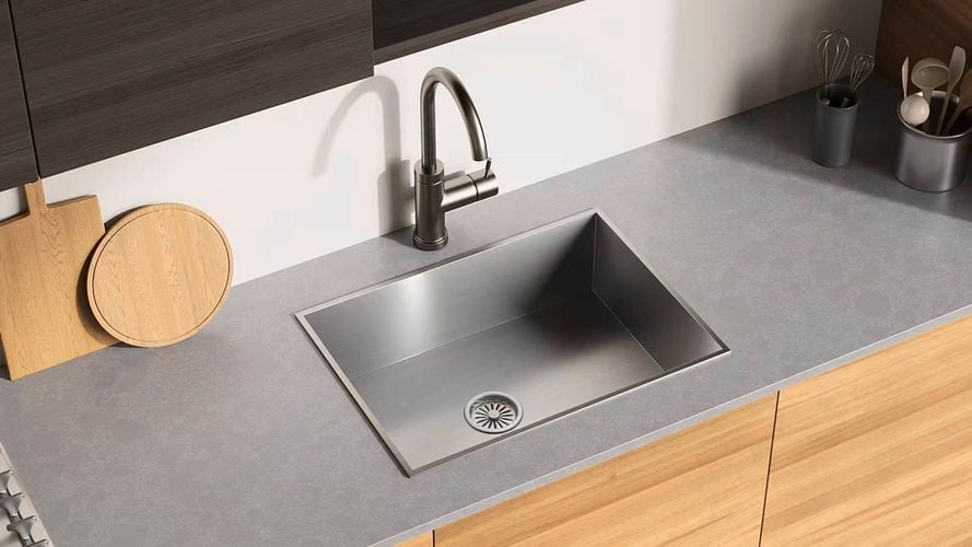 Think Benchtops - Brand Page  Image Gallery - Oak - Element Grey - Think Solid