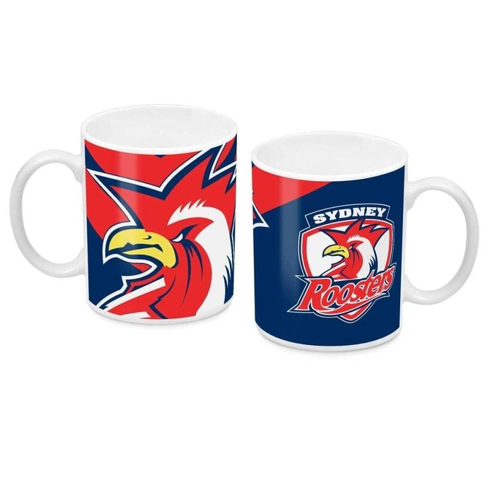 Nrl Coffee Mug - Sydney Roosters - Drinking Cup - Gift Box -